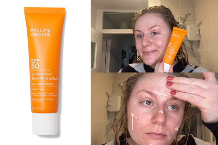 best spf moisturisers paula's choice spf 50 5% vitamin C sheer moisturiser indybest