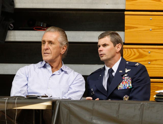 Heat Riley Threepeat Basketball