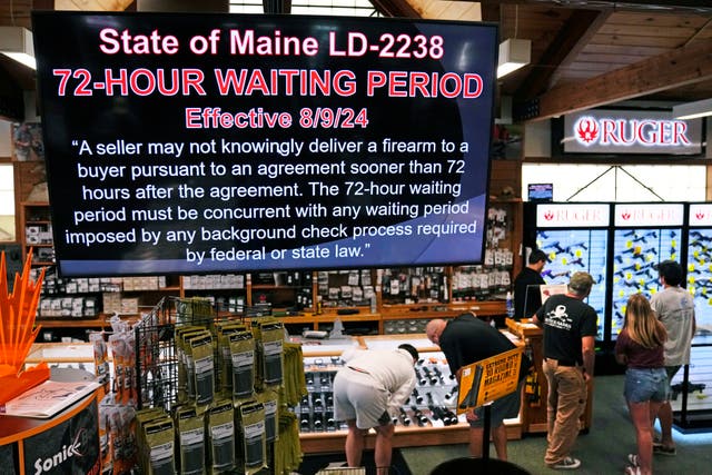MAINE TENENCIA DE ARMAS