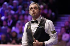 Ronnie O’Sullivan apologises for ‘letting people down’ after recent withdrawals