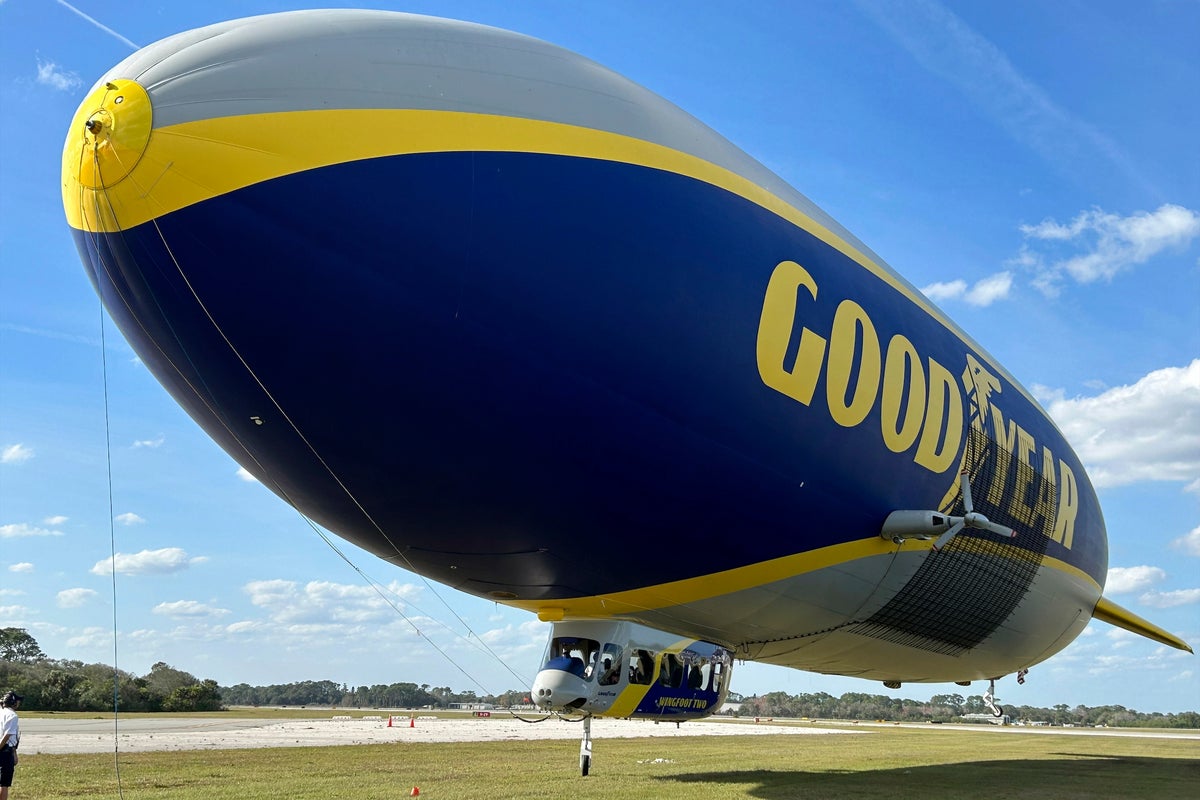 Goodyear Blimp at 100: From Ronald Reagan to Ice Cube, 'floating piece ...