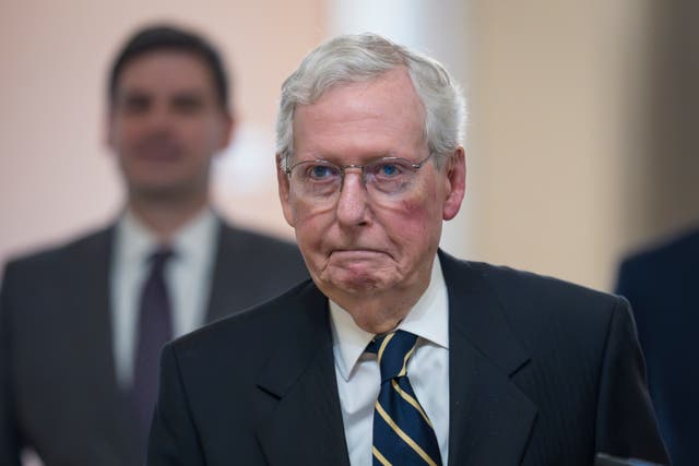 <p>President Donald Trump slammed Mitch McConnell after he was the sole GOP senator to vote against Robert F. Kennedy Jr.'s confirmation</p>