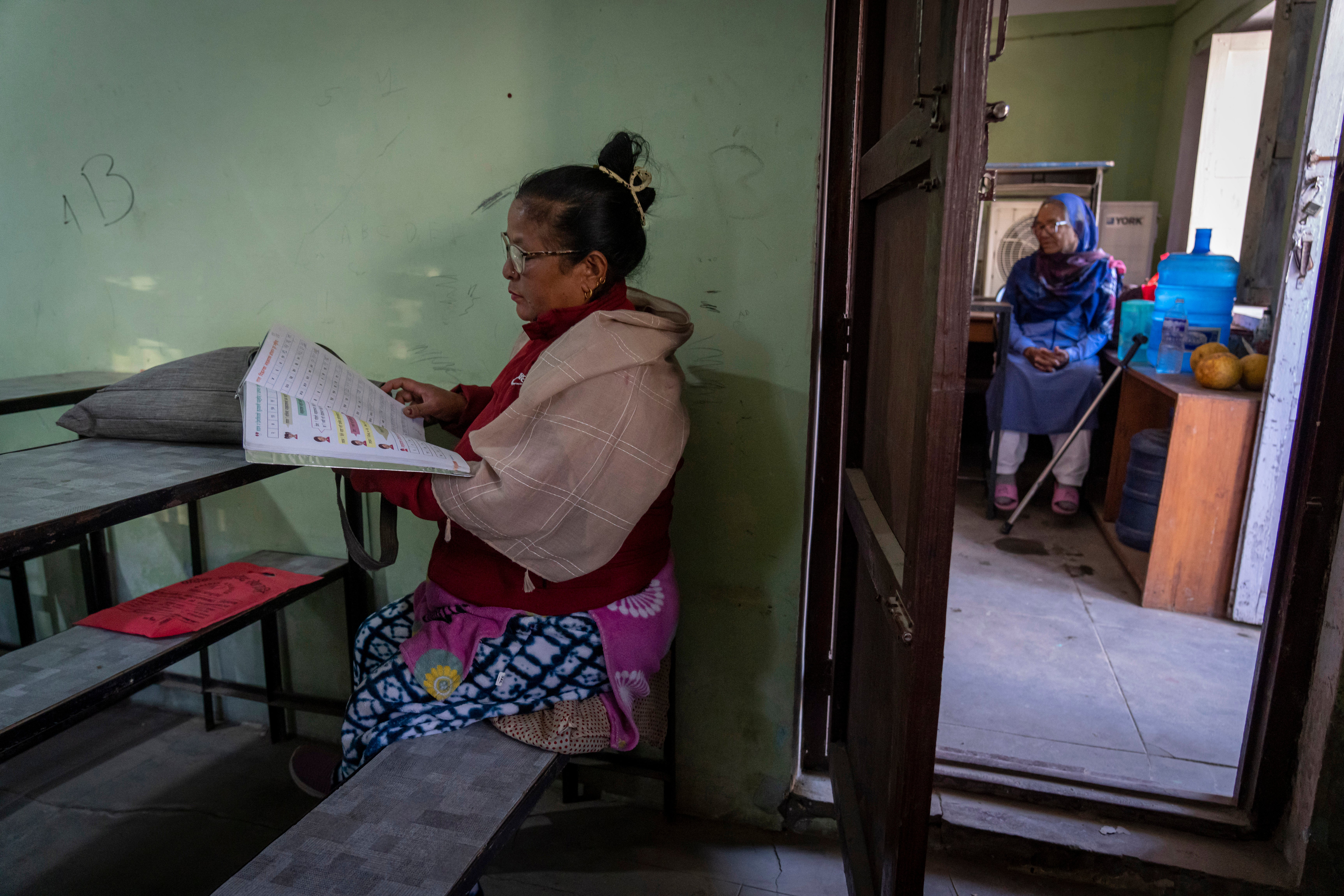 Nepal Older Women Literacy Photo Gallery
