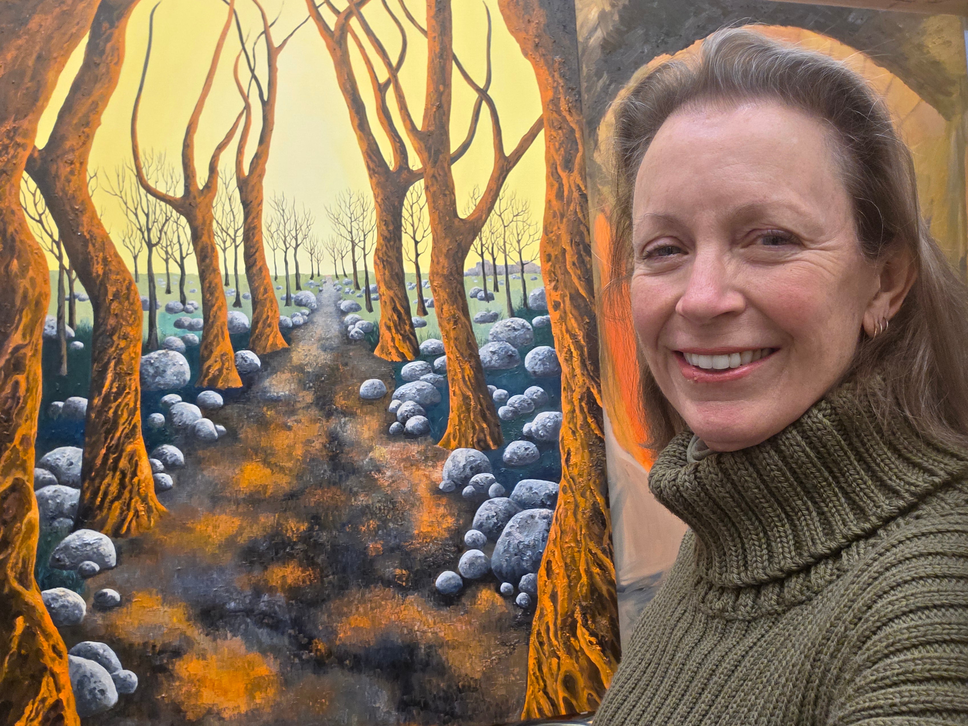 <p>No armfuls of blood-clot roses / Or boxes of gourmet chocolates oozing ganache and liqueur / No dinner for two on a terrace overlooking a river </p>