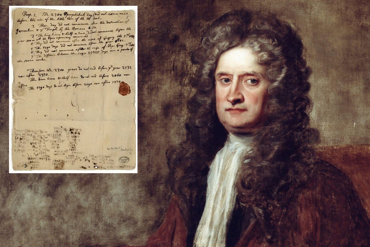 Sir-Issac-Newton-Apocalypse-Letter-IndyComp Uzay Zaman Bölüm 1 Fizik-Astronomi 