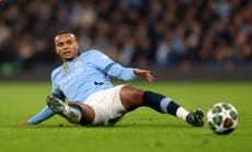 Man City suffer another injury blow as Manuel Akanji ruled out for two months