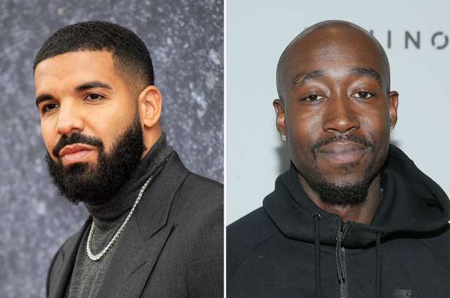 <p>Drake and Freddie Gibbs</p>