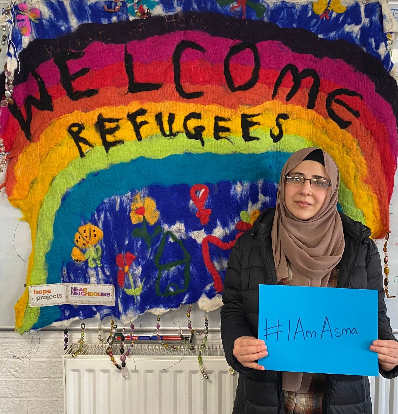 <p>Asma Khan, pictured, is fighting to stay in the UK </p>