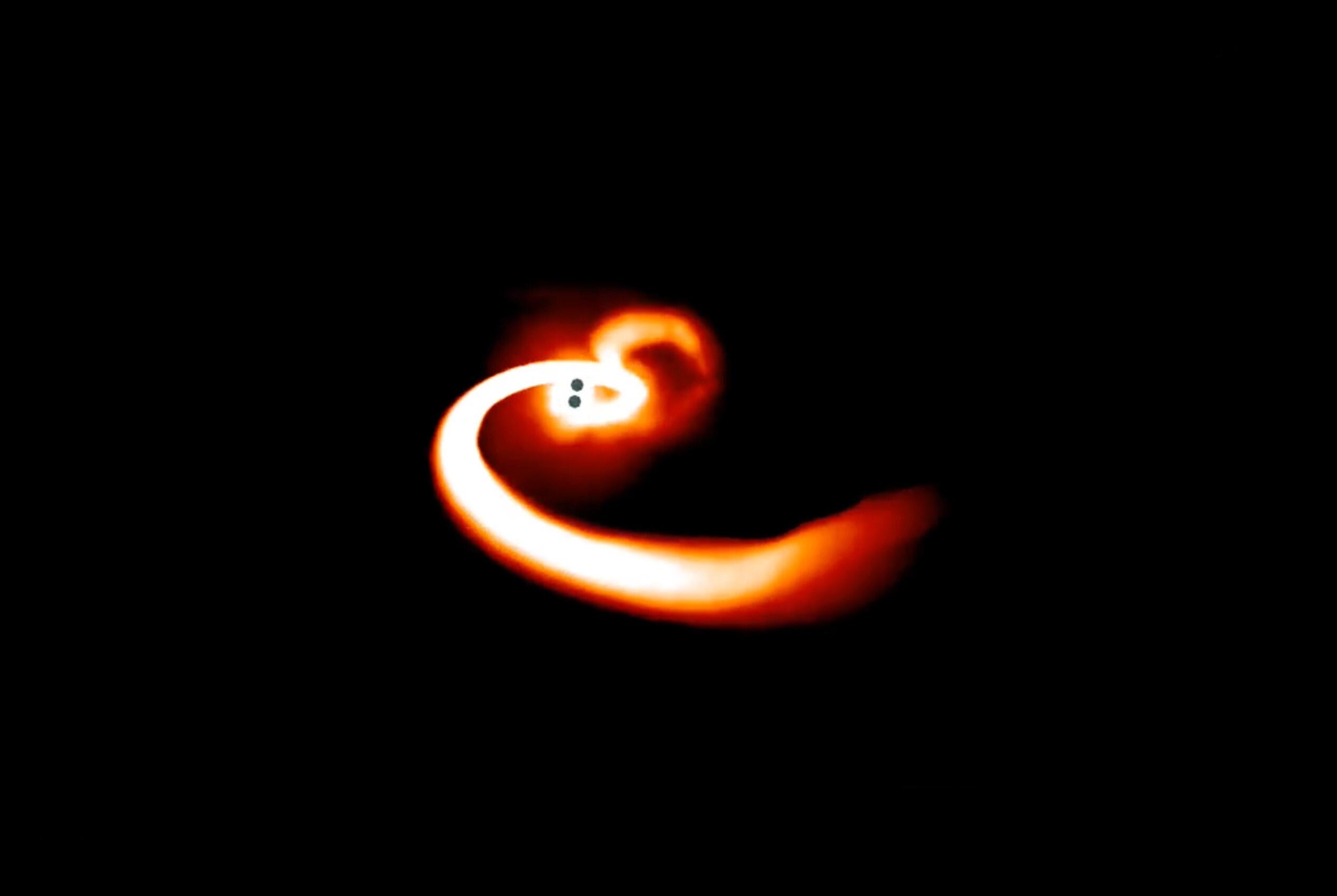 Binary black holes are a system of black holes that orbit each other. A black hole is an astronomical object with a gravitational pull so strong that not even light can escape it.