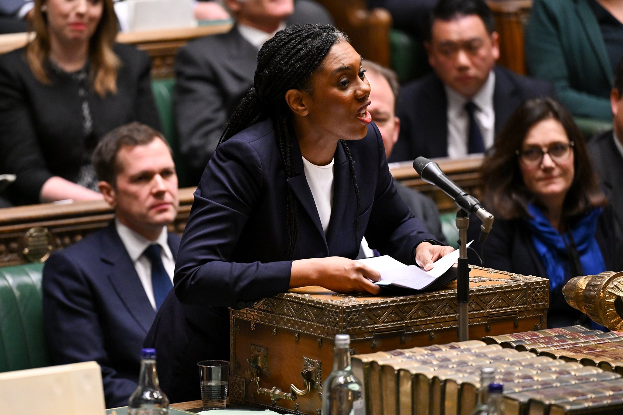 <p>‘Tory MPs believe Wednesday’s PMQs was Badenoch’s worst performance yet’</p>