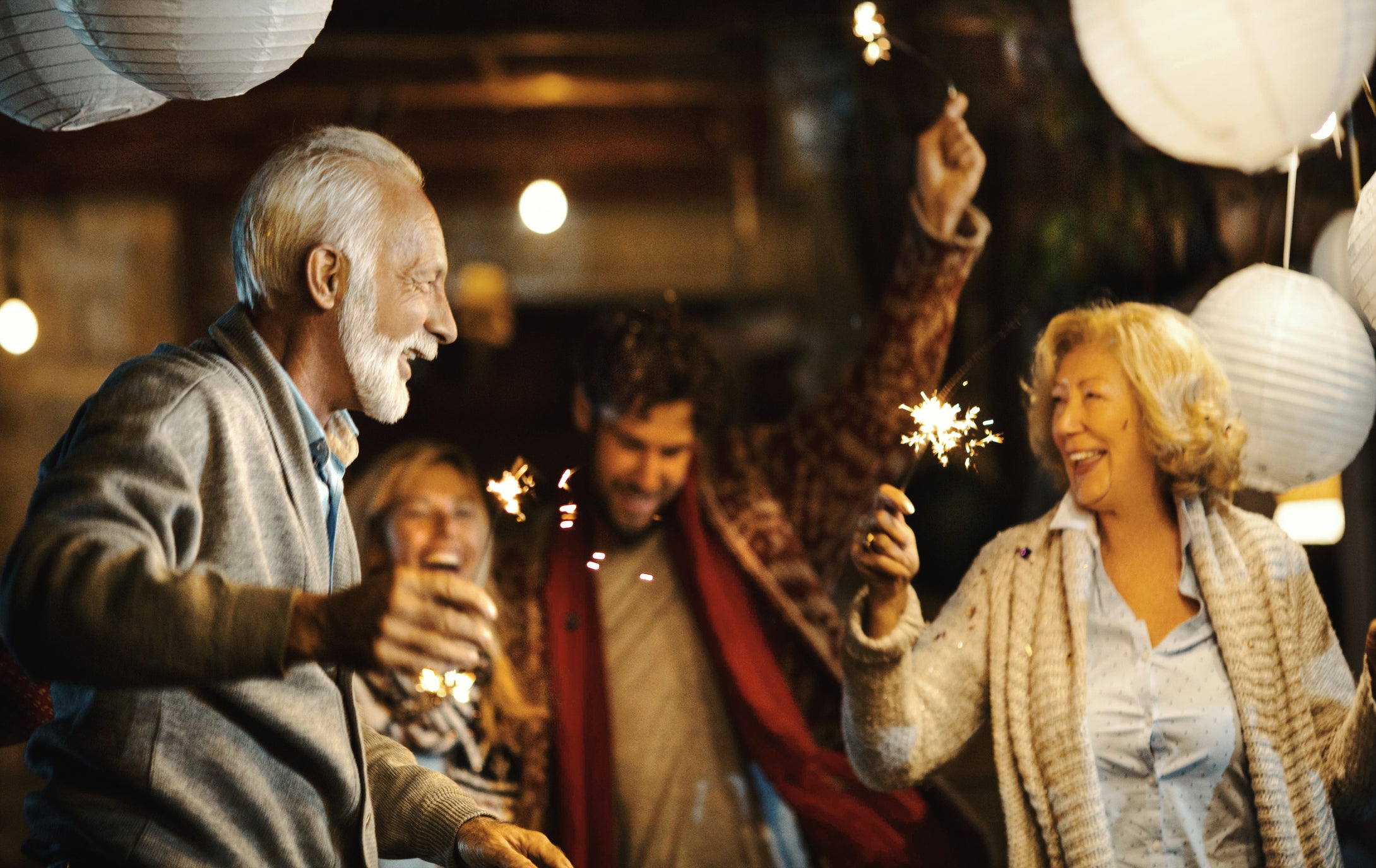 87-year-old man sweetly invites his neighbor to a party at his house