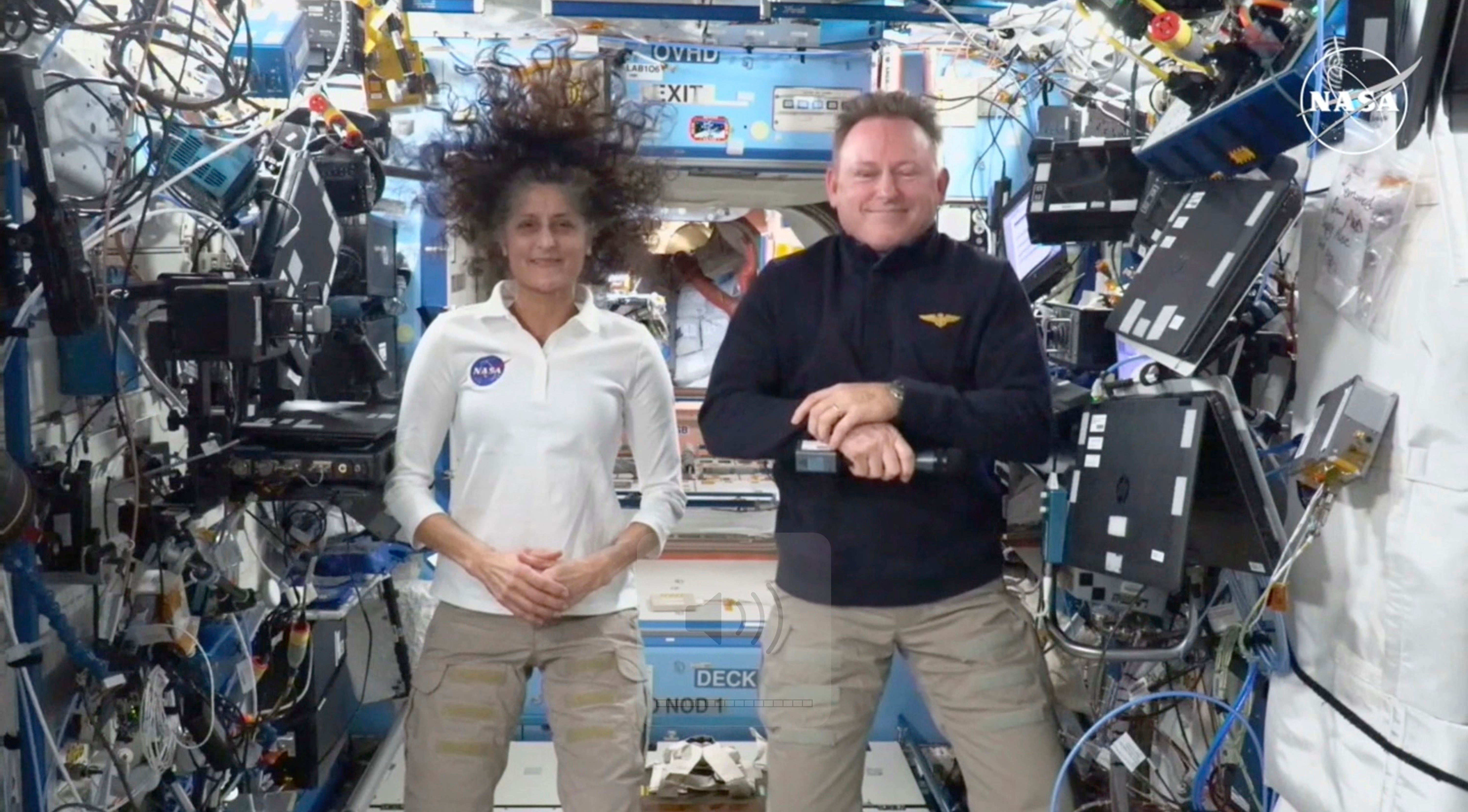 NASA astronauts Suni Williams and Butch Wilmore have been on the International Space Station for months after a mishap with their Boeing Starliner capsule. Musk suggested they had been kept there ‘for political reasons’