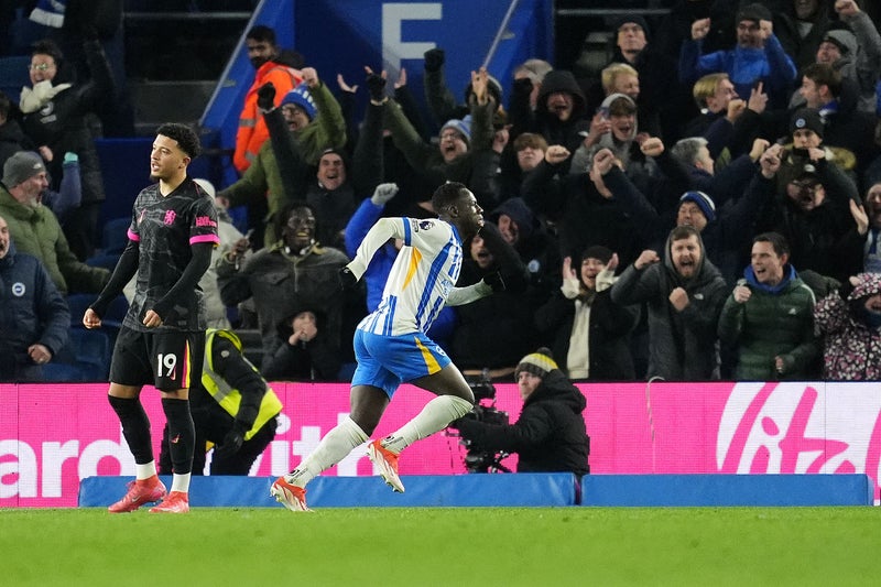 Yankuba Minteh scores twice as Chelsea suffer deja-vu defeat at Brighton