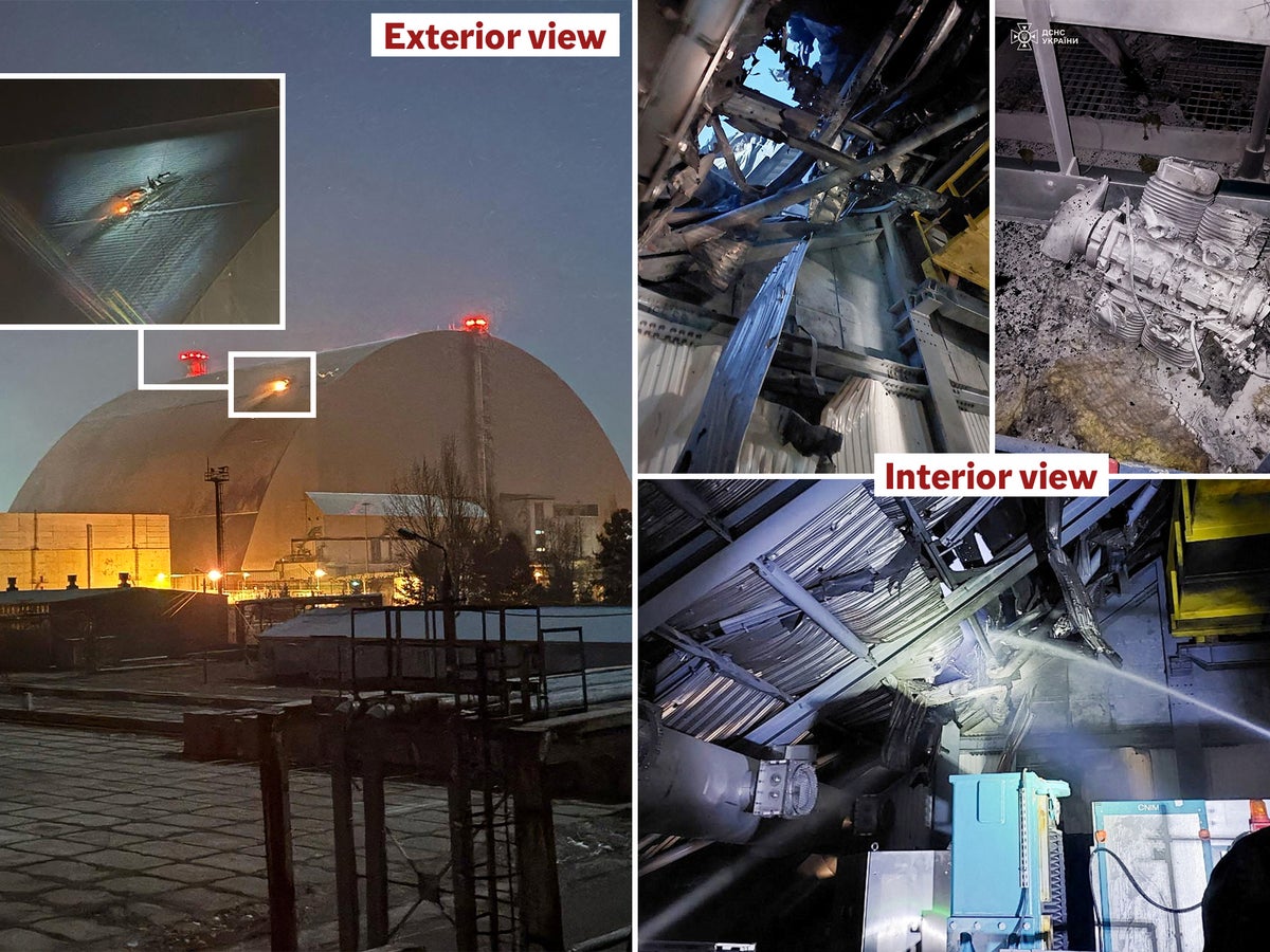 Inside The Chernobyl Dome