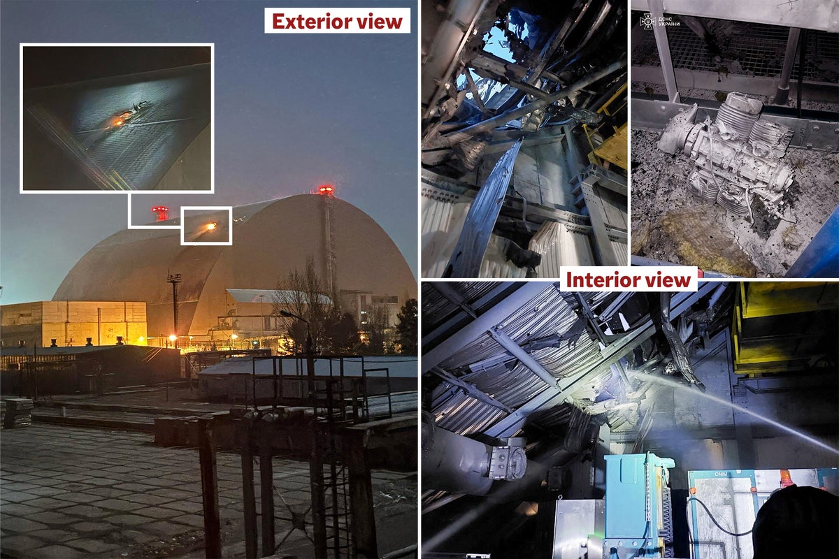 Ukraine-Russia war latest: Chernobyl nuclear plant hit by high-explosive drone causing ‘significant damage’ Ukraine-Russia war latest: Chernobyl nuclear plant hit by high-explosive drone causing ‘significant damage’