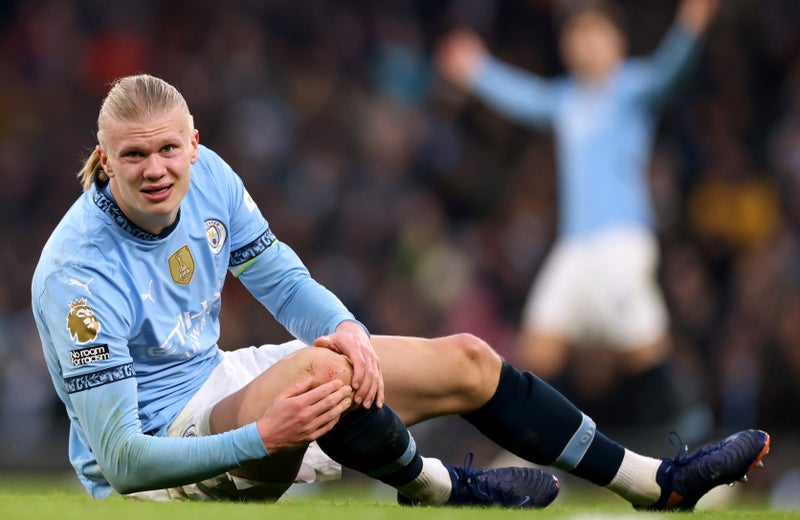 Erling Haaland injury against Newcastle gives Man City a scare before Madrid trip