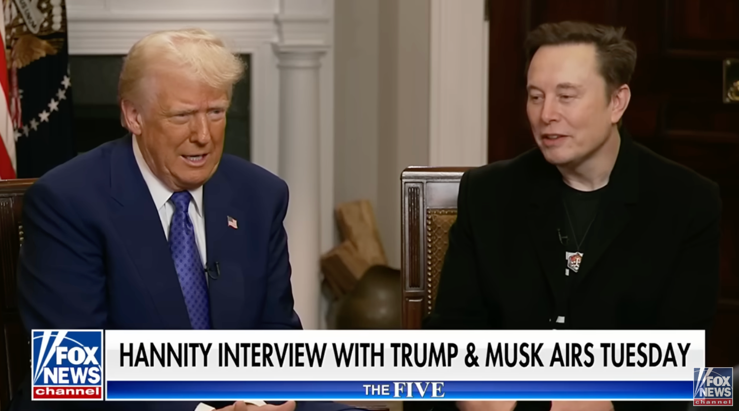 Trump and Musk tell Fox News anchor Sean Hannity that they believe media outlets are trying to drive a wedge between them