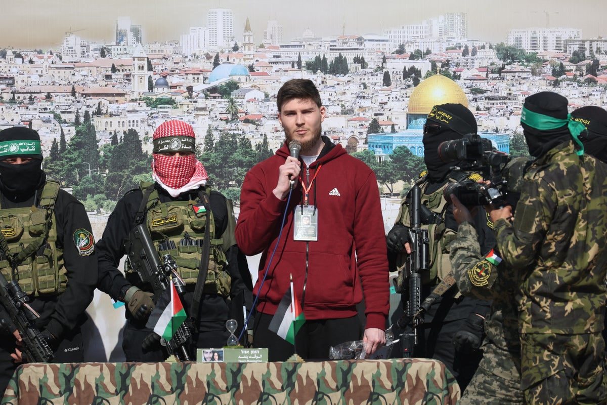 Three Israeli hostages and hundreds of Palestinian prisoners freed as ceasefire holds