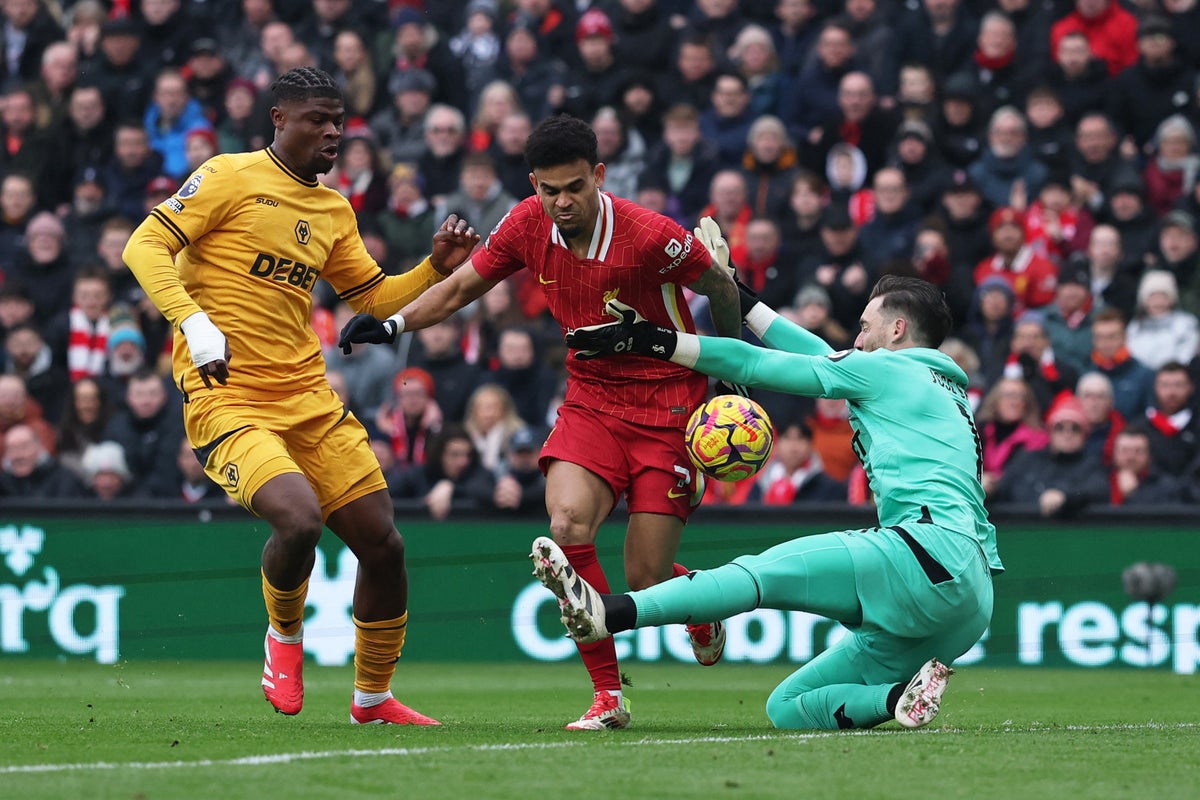 Liverpool vs Wolves LIVE: Premier League score and latest updates