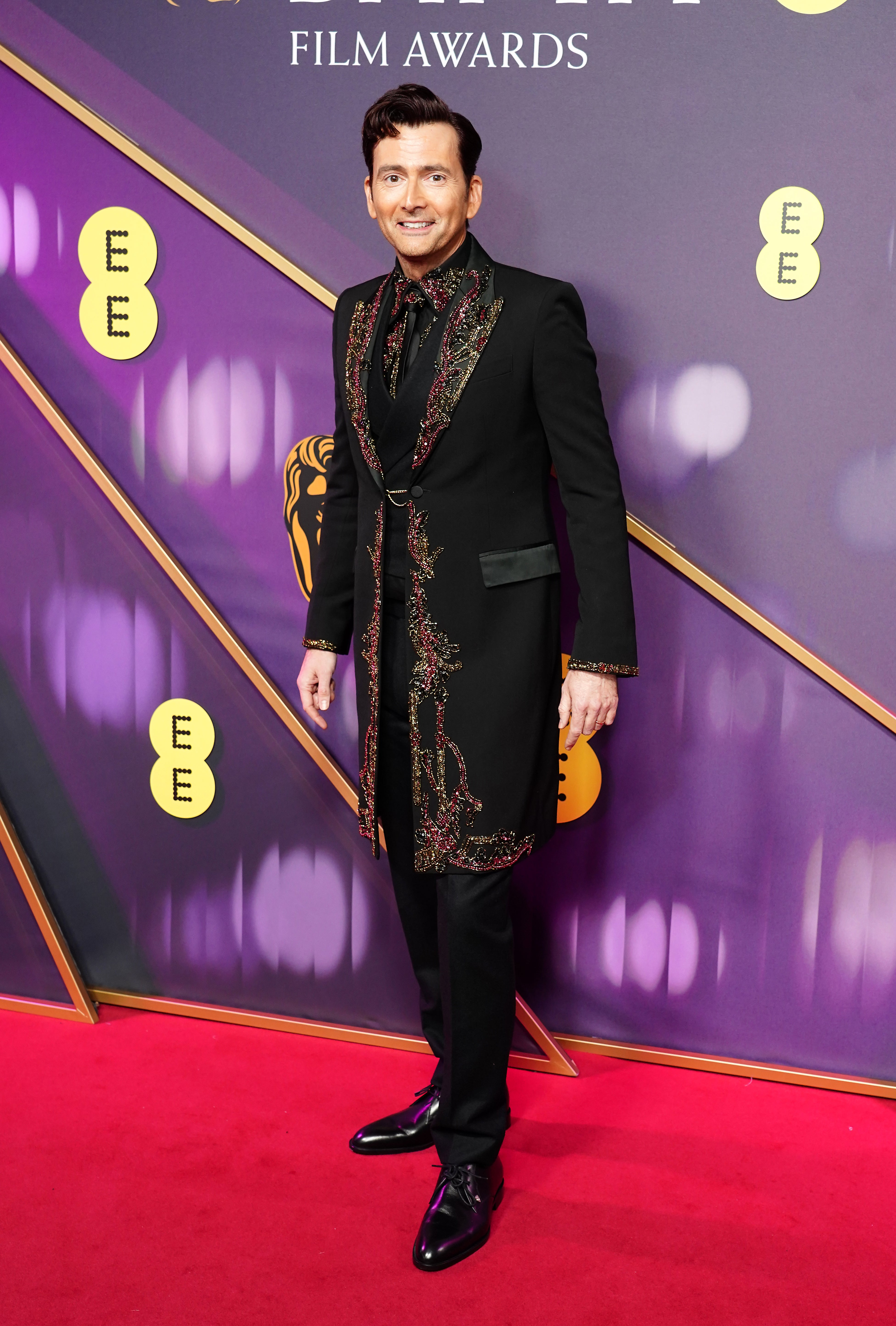 David Tennant at the 2025 Baftas