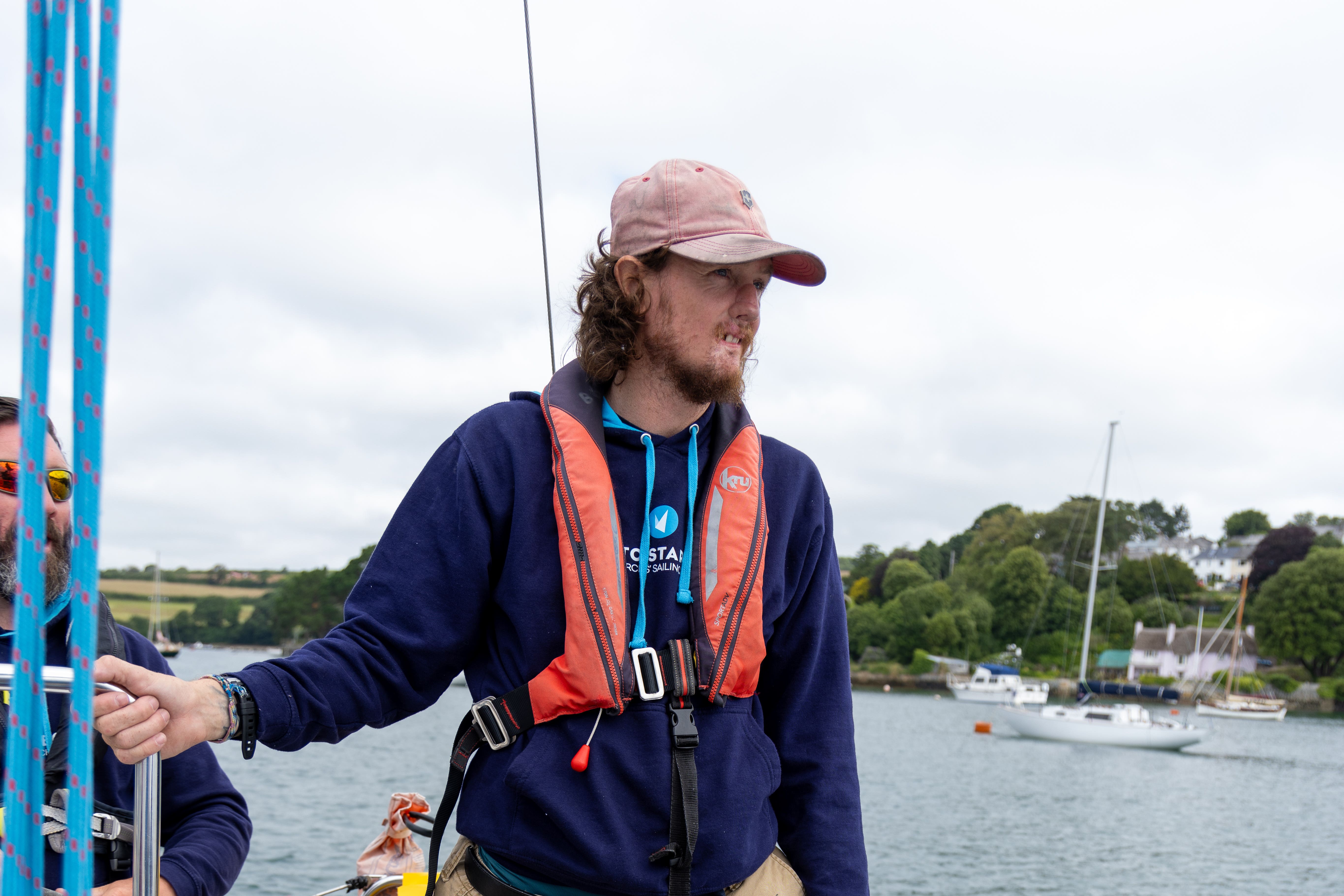 Craig Wood is hoping to become the first triple amputee to sail solo and unsupported across the Pacific Ocean (Craig Wood/ PA)