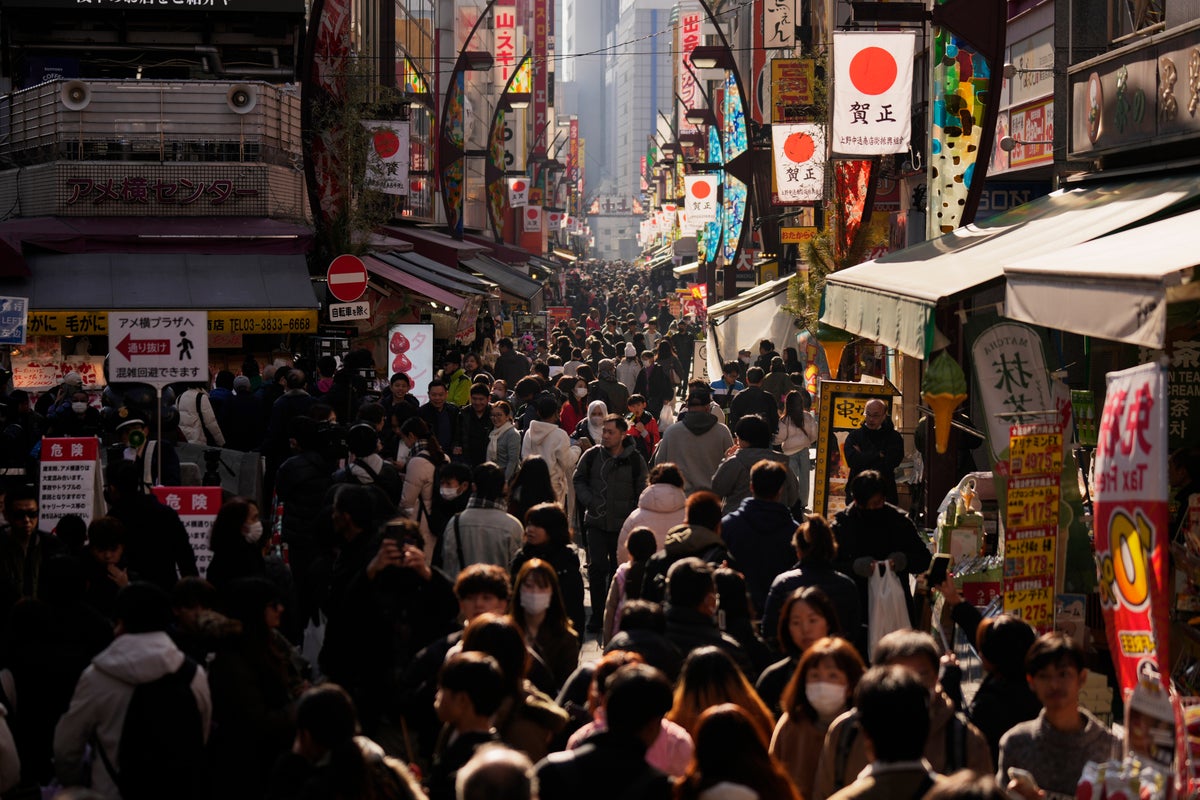 Japan records largest annual population decline since records began
