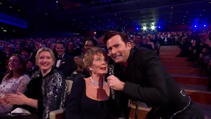 <p>David Tennant’s Bafta 2025 highlights from kilt-clad rendition of The Proclaimers to Donald Trump gag.</p>