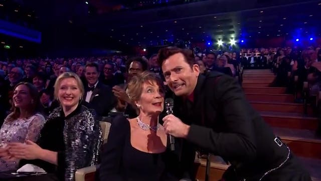 <p>David Tennant’s Bafta 2025 highlights from kilt-clad rendition of The Proclaimers to Donald Trump gag.</p>