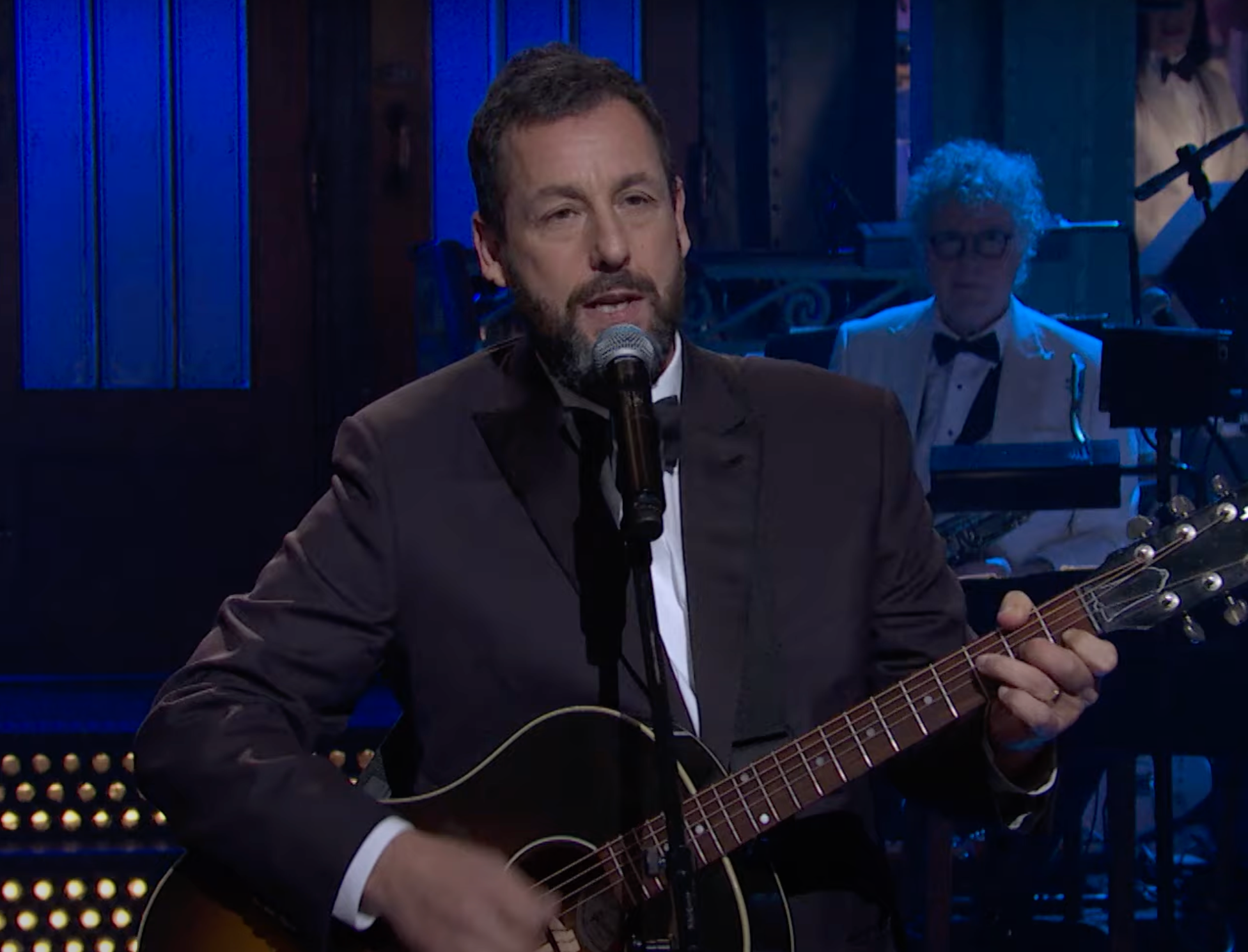 Sandler performed a ballad for the 50th anniversary special