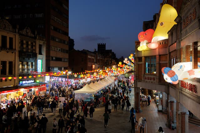 <p>Taipei on Lunar New Year</p>