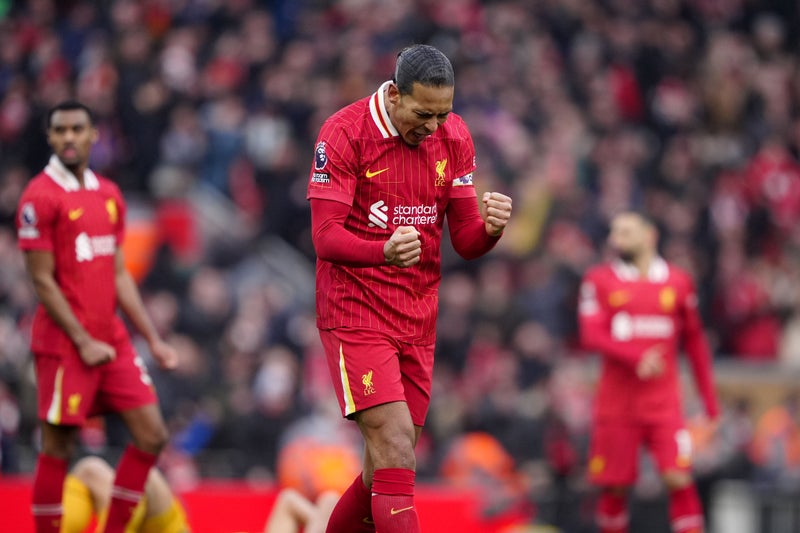 Virgil van Dijk insists Liverpool can handle ‘twists and turns’ in title run-in