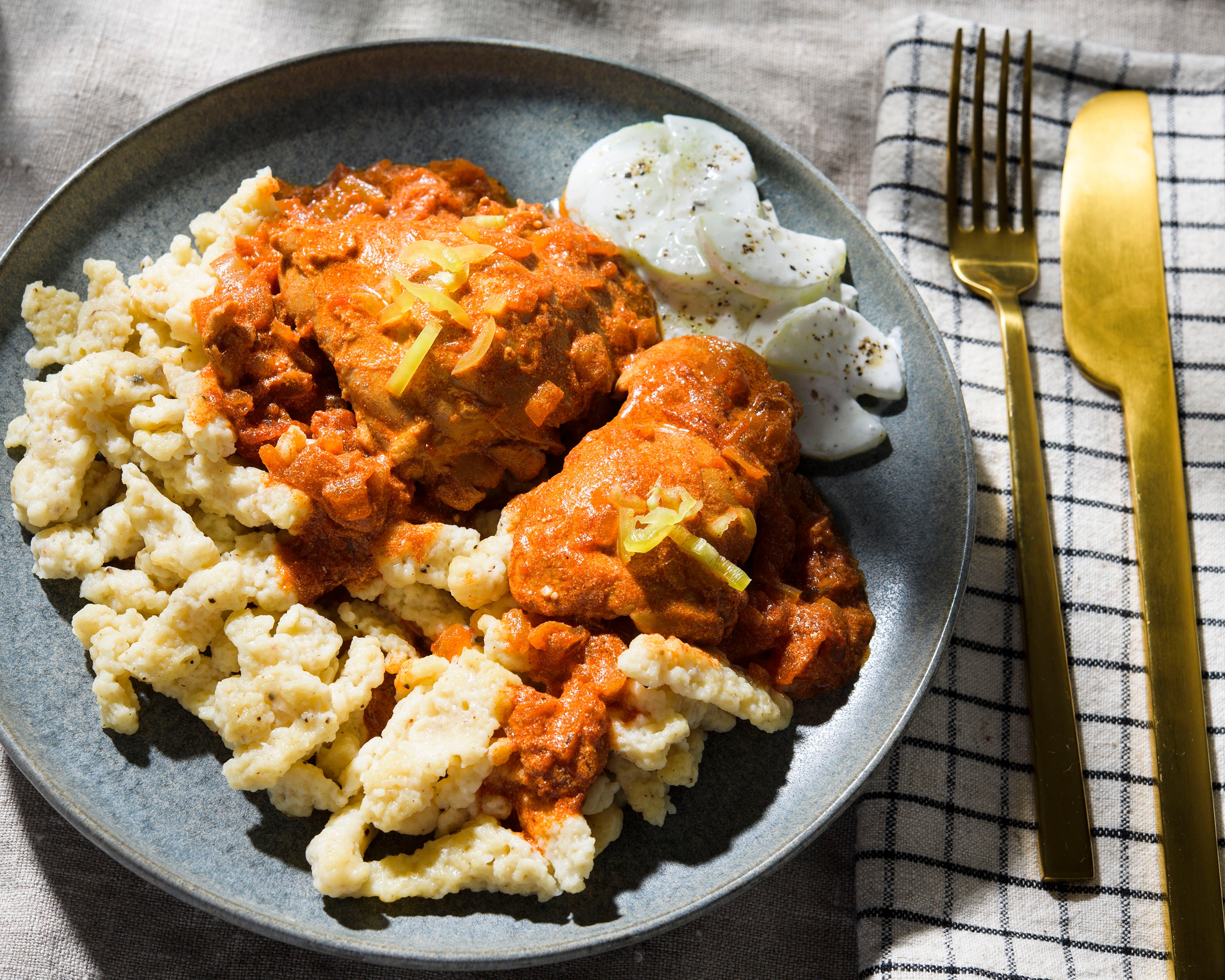 Food-MilkStreet-Hungarian Chicken Paprikash