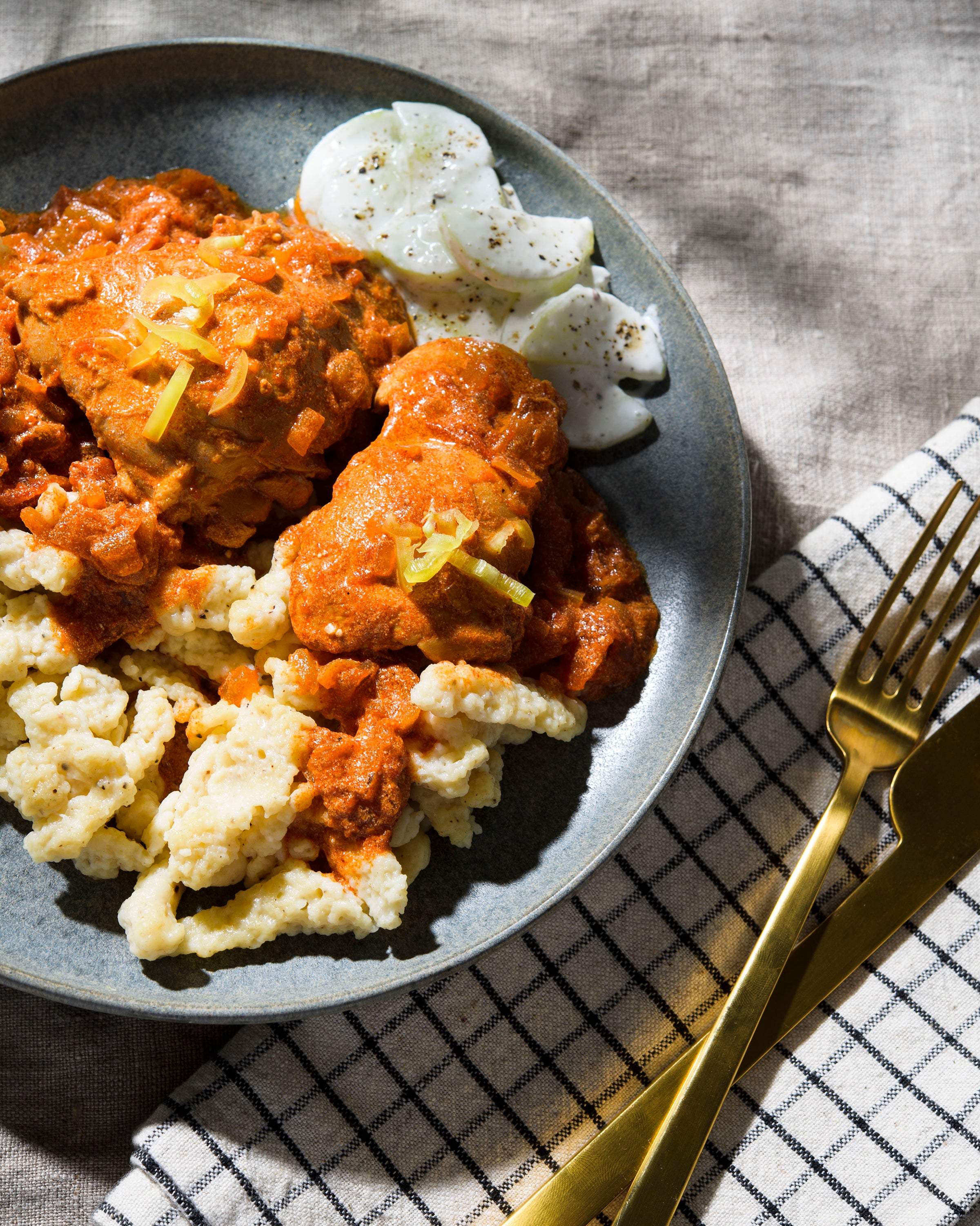 Food-MilkStreet-Hungarian Chicken Paprikash