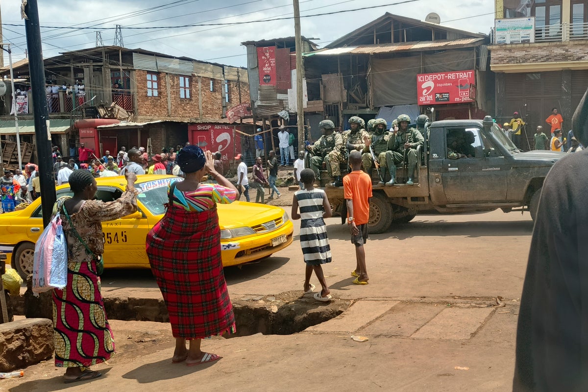 Rwanda-backed rebels tighten their grip on a major city in eastern Congo