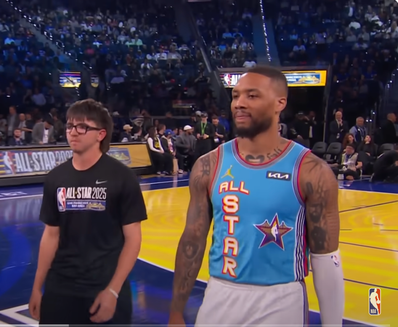 College student wins $100k after beating NBA’s Damian Lillard in 3-point contest