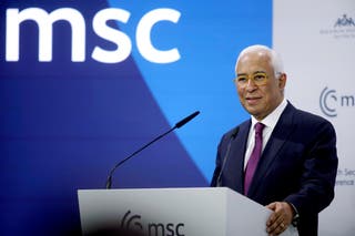 Le président du Conseil d'Europe, Antonio Costa, a expliqué qu'il vivait le 