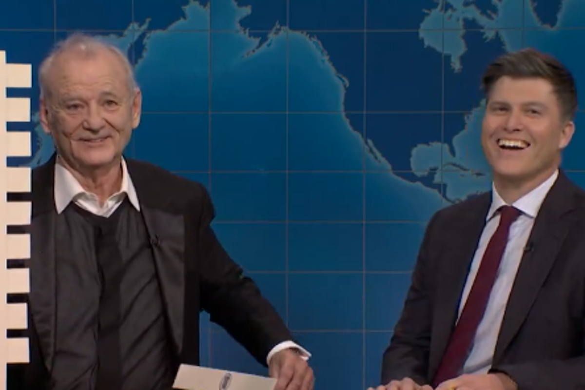 SNL 50: Bill Murray jokes about Scarlett Johansson affair to her husband Colin Jost: ‘Told he’s a very considerate lover’ SNL 50: Bill Murray jokes about Scarlett Johansson affair to her husband Colin Jost: ‘Told he’s a very considerate lover’