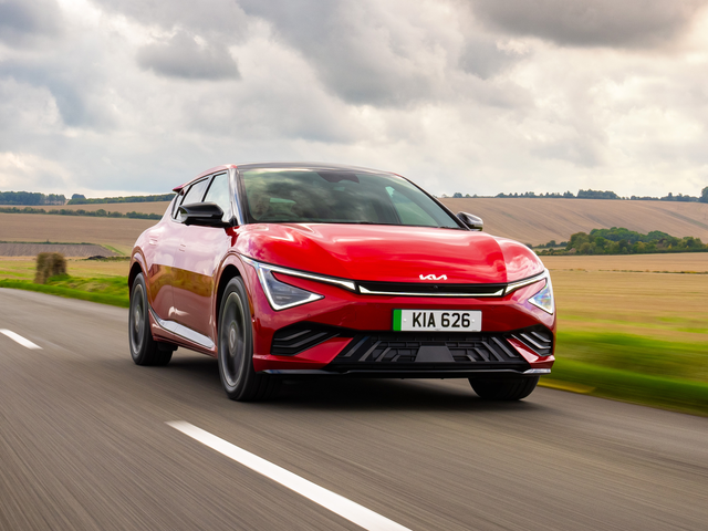 <p>The Kia EV6 is a common sight on British roads in 2025</p>