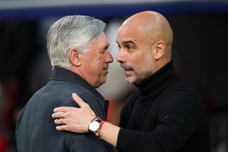 Carlo Ancelotti says Real Madrid only have a ‘small advantage’ over Man City