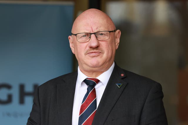 Former RUC officer Richard Scott said the people who planted the Omagh bomb should be giving evidence (Liam McBurney/PA)