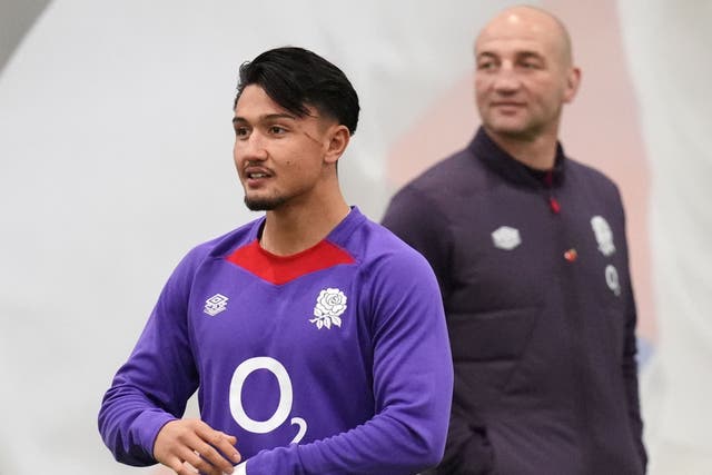 Steve Borthwick has talked up Marcus Smith (John Walton/PA)
