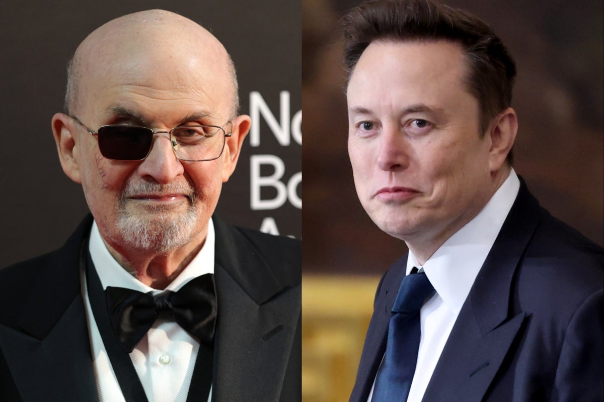 Salman Rushdie says ‘dishonest’ Elon Musk should be fired into space: ‘If he likes it so much, let him go’ Salman Rushdie says ‘dishonest’ Elon Musk should be fired into space: ‘If he likes it so much, let him go’