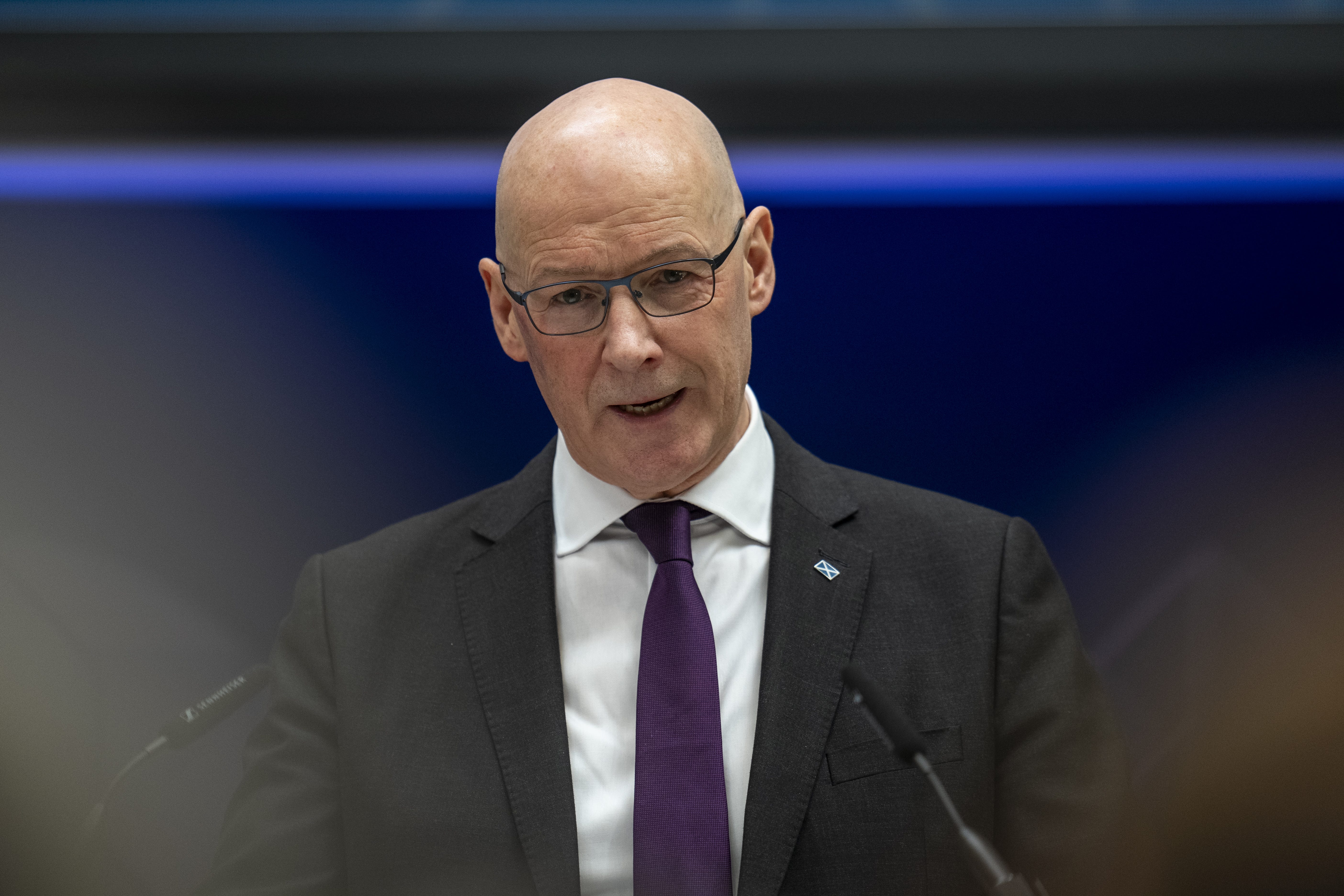 First Minister of Scotland John Swinney (Peter Summers/PA)