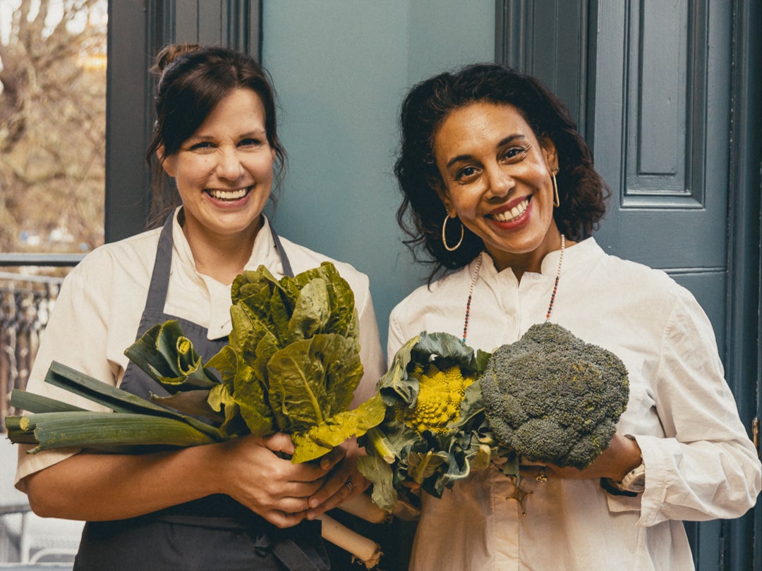 Vanessa Marx (left) and Sama Trinder (right) of Bingham Riverhouse in Richmond, southwest London