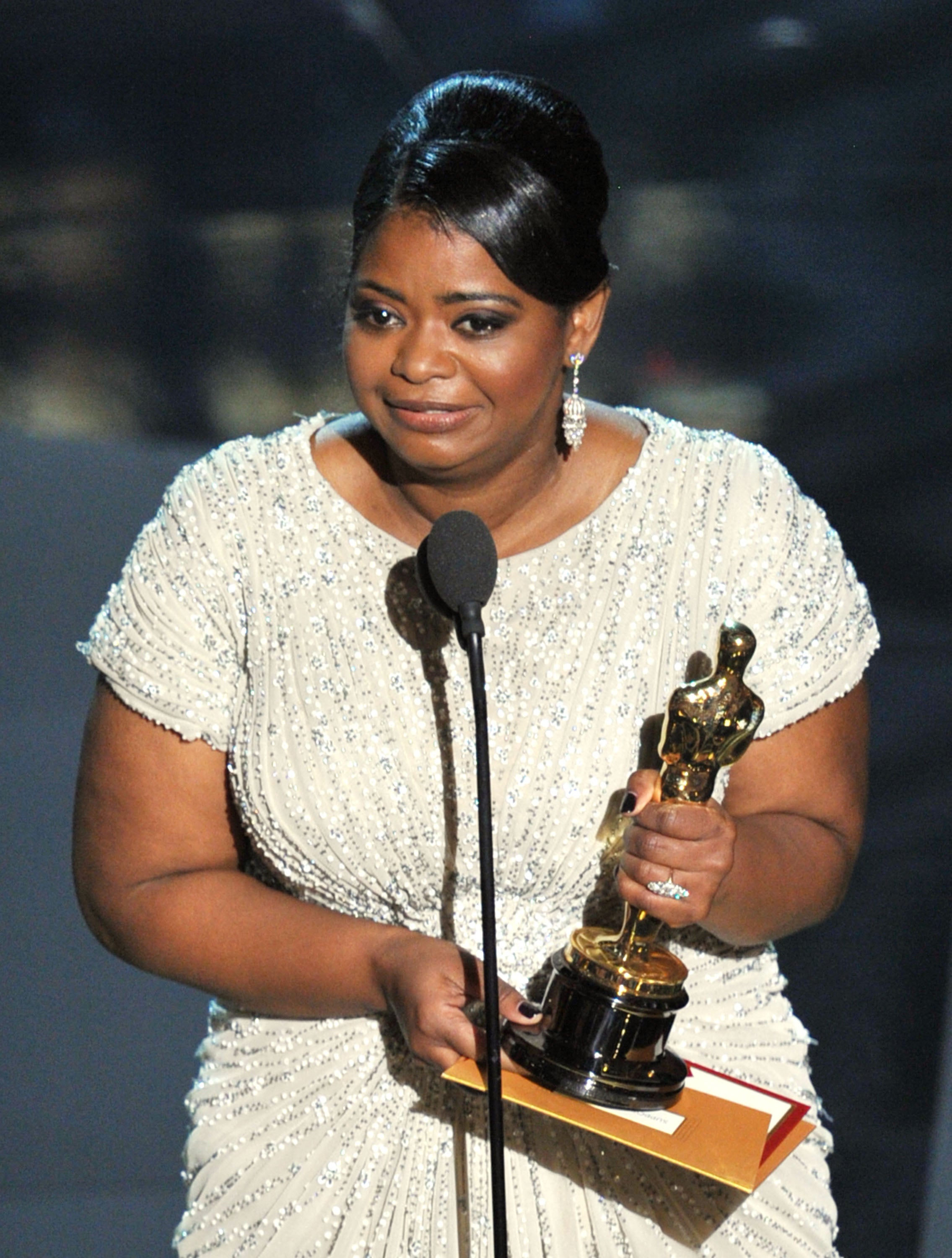 Spencer received an Oscar for her role in 'The Help'