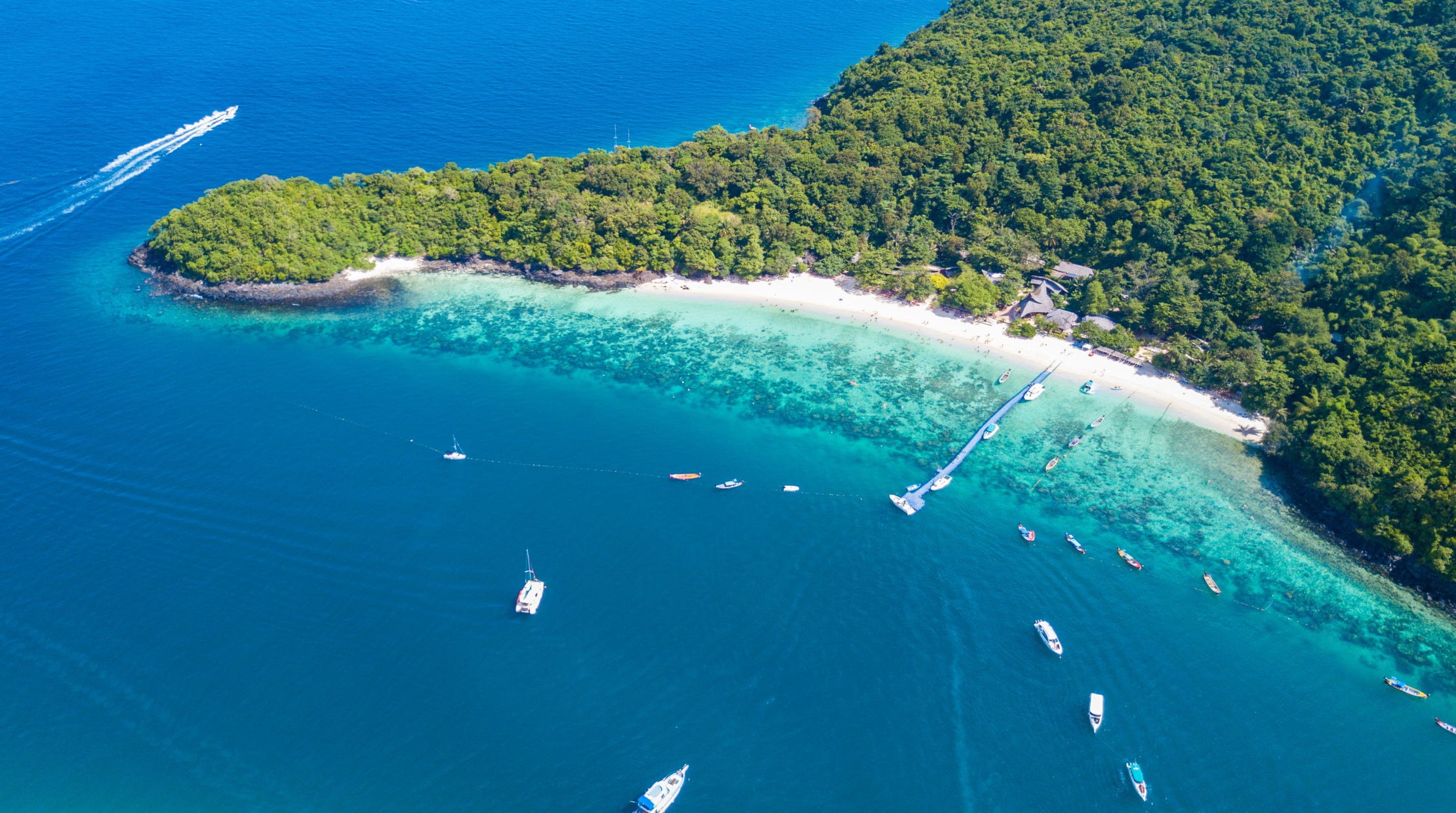 Banana Beach in Thailand is a great place for snorkelling