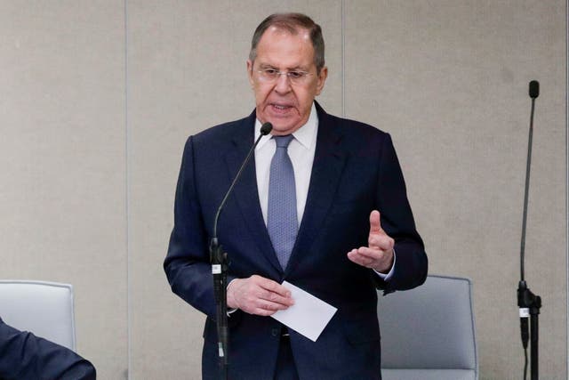 <p>Sergey Lavrov, the minister of foreign affairs for Russia, said President Donald Trump ‘understands’ Russia’s position on Ukraine</p>