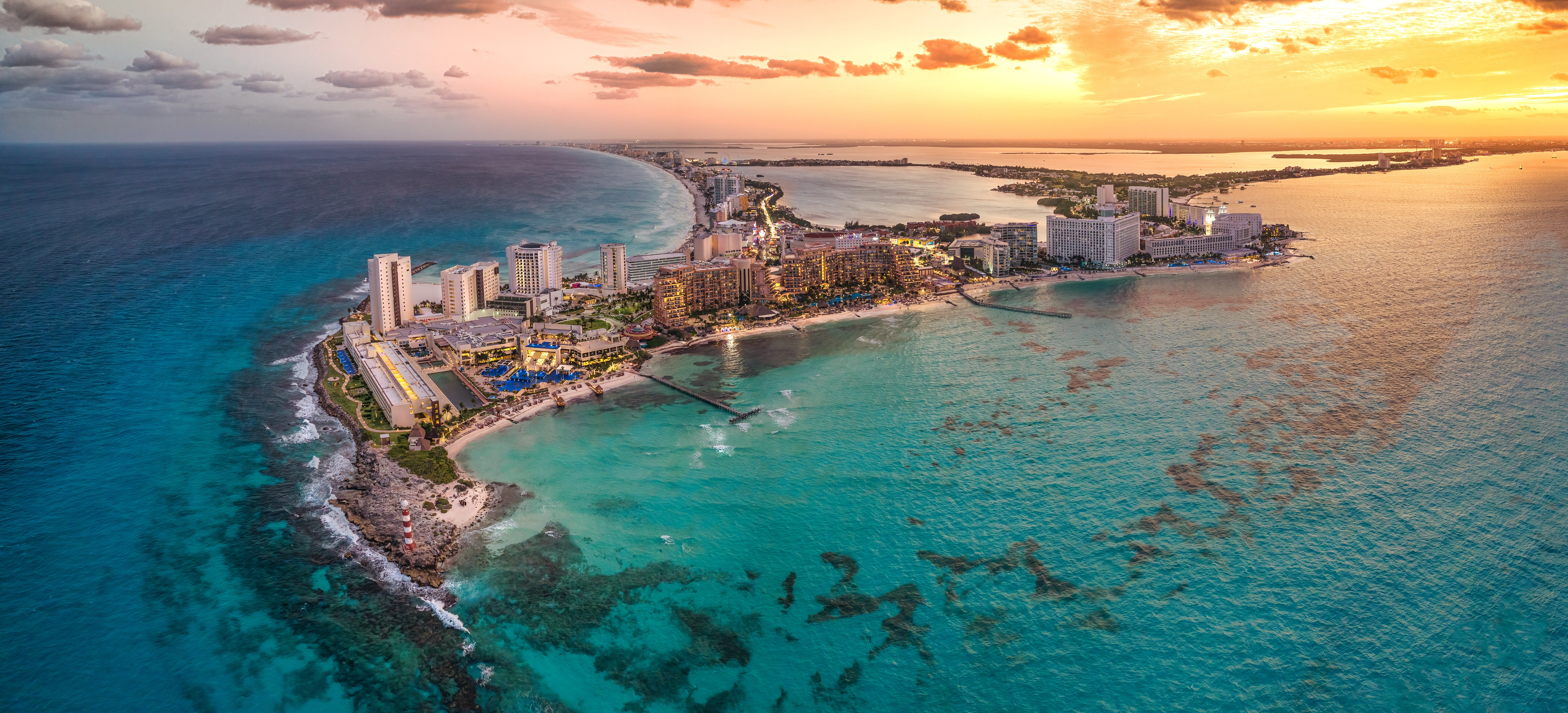 Cancun is the place to be for a mix of sunbathing and cultural sightseeing