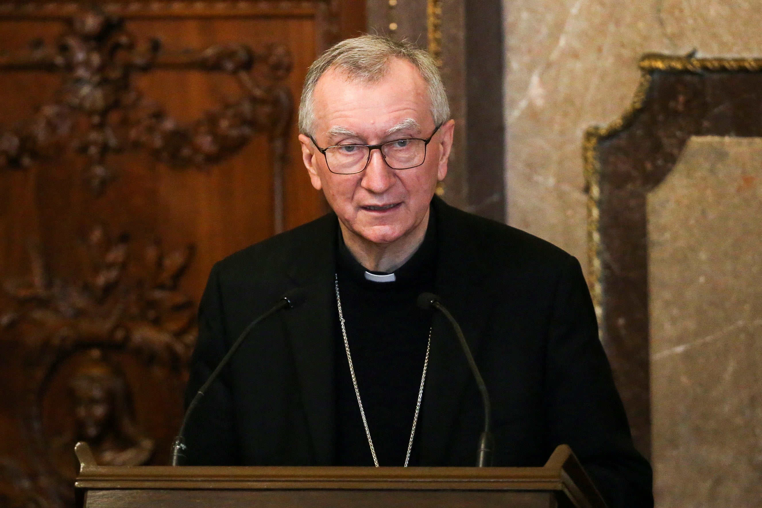 Pietro Parolin is the secretary of state for the Vatican