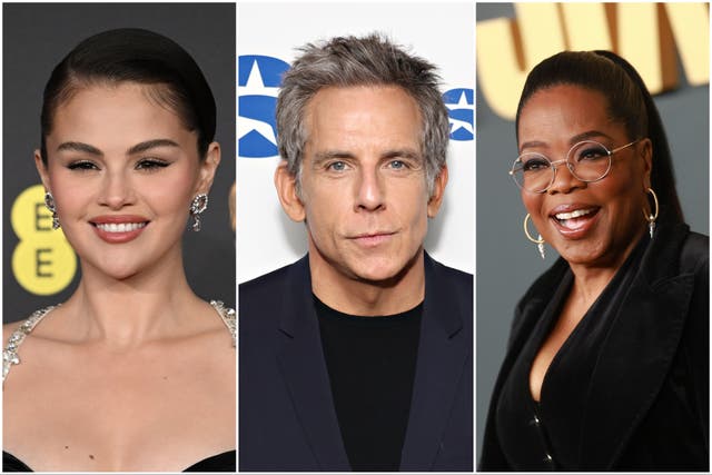 <p>Selena Gomez, Ben Stiller and Oprah are among the 2025 Oscars presenters</p>